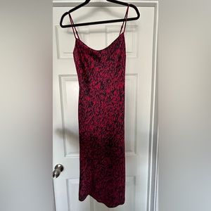 Express Midi Dress with Side Slits